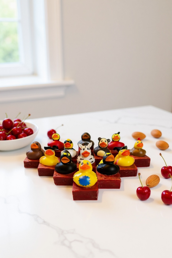 Duck Bar Cherry Almond Handmade Soap