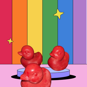 Rubber Duck Soap-Cherry Almond