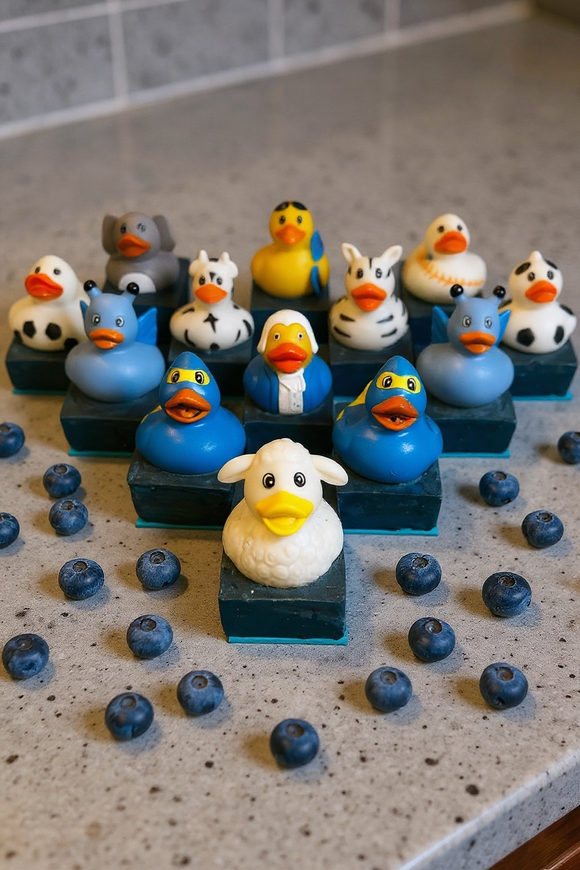 Duck Bar Blueberry Handmade Soap