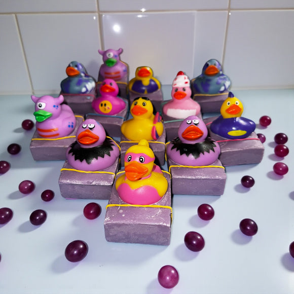Duck Bar Grape Soda Handmade Soap