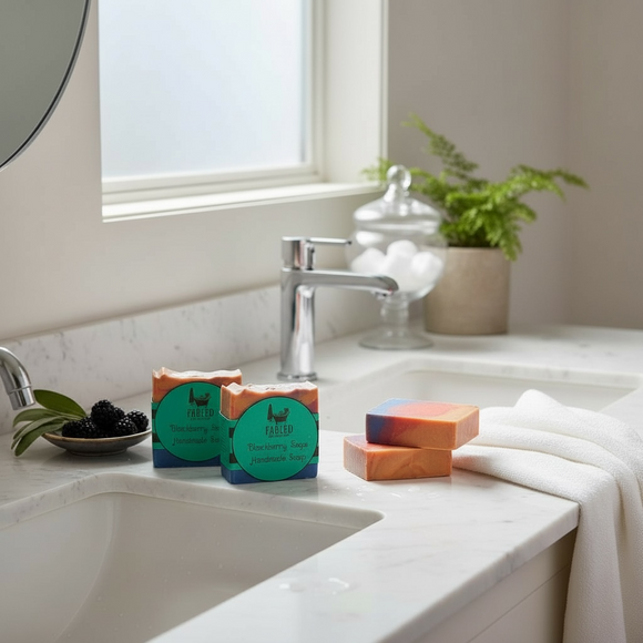 Blackberry Sage Handmade Soap