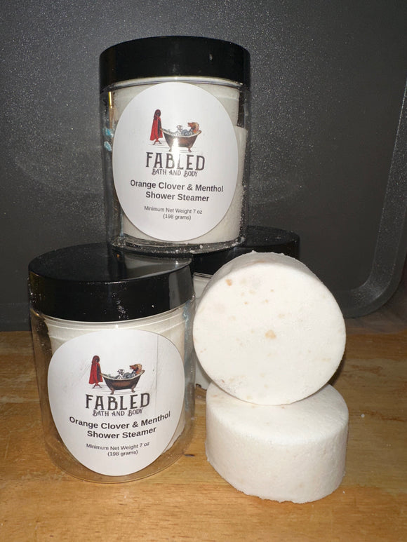 Orange Clove and Menthol Shower Steamer