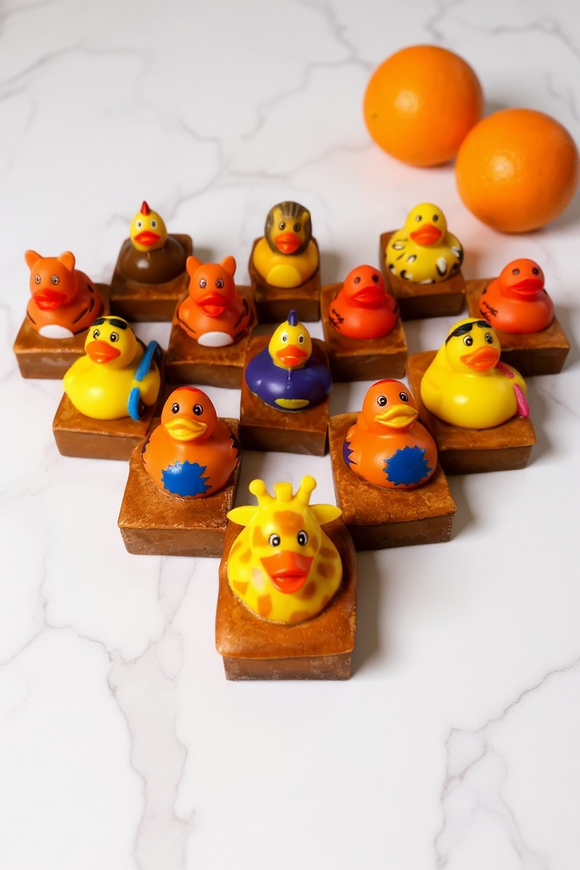 Duck Bar Orange Clove Handmade Soap
