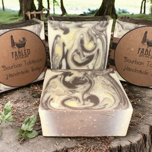 Bourbon Tobacco Handmade Soap